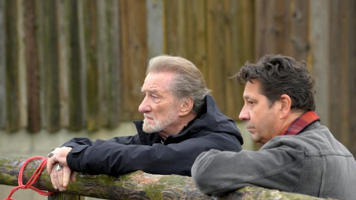 Eddy Mitchell et Laurent Guera